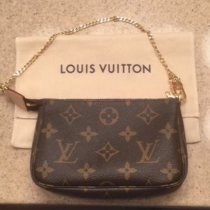 Louis Vuitton mono mini pochette accessoires new
